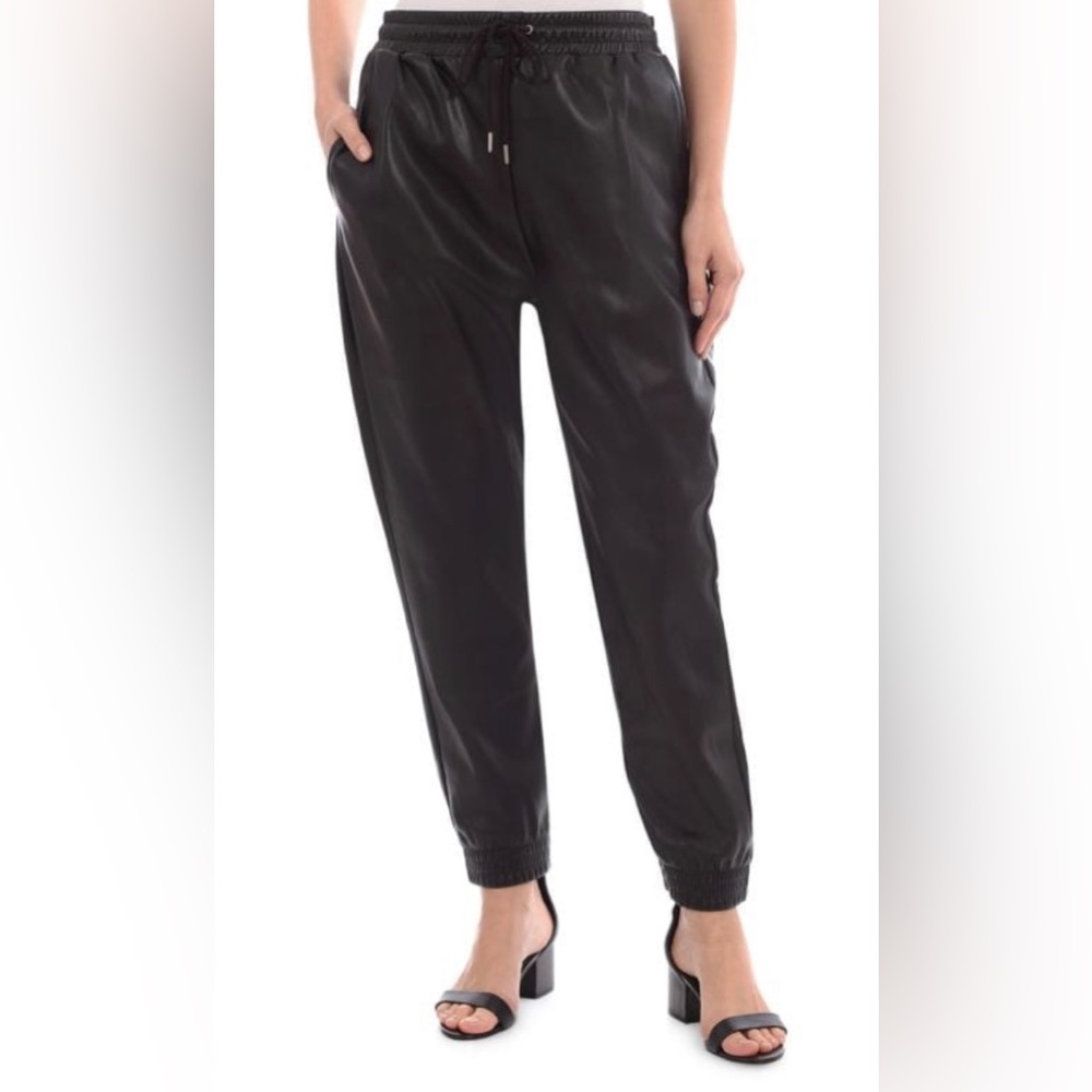 NWT- Bagatelle Faux Leather Joggers